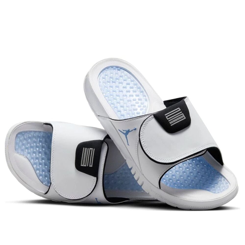 Nike Air Jordan Hydro XI Retro White/Legend Blue Sandals Size 11 - (FN2452-104)